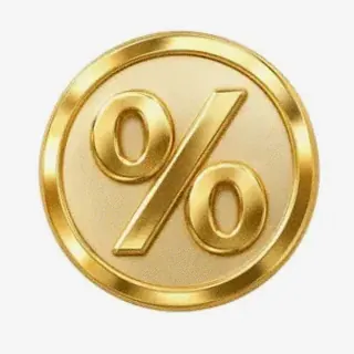 Gold percent coin — Wild Fortune