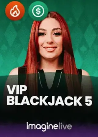 VIP Blackjack 5 live game cover