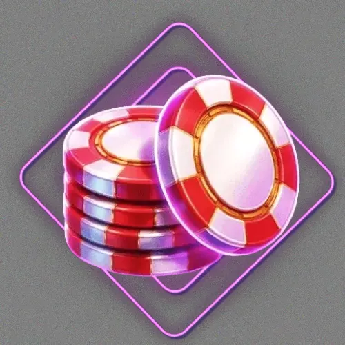 Poker table with cards