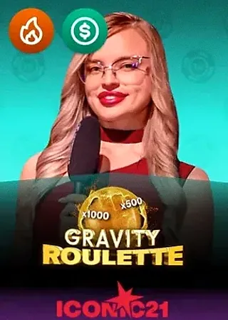 Gravity Roulette live game cover