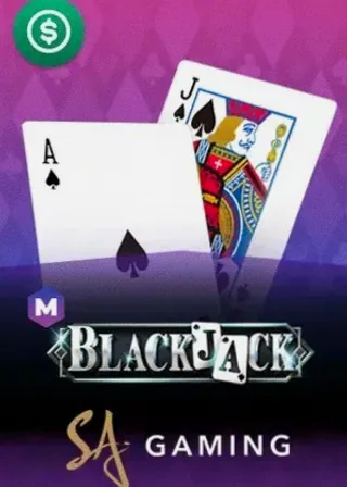 M Blackjack live game cover