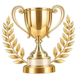 Gold trophy cup — Wild Fortune